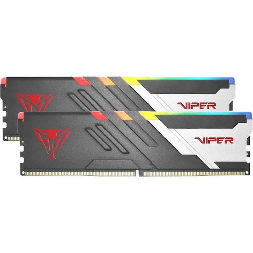 Patriot Viper Venom RGB DDR5 32GB RAM με 2x16GB Modules και Ταχύτητα 6600 για Desktop