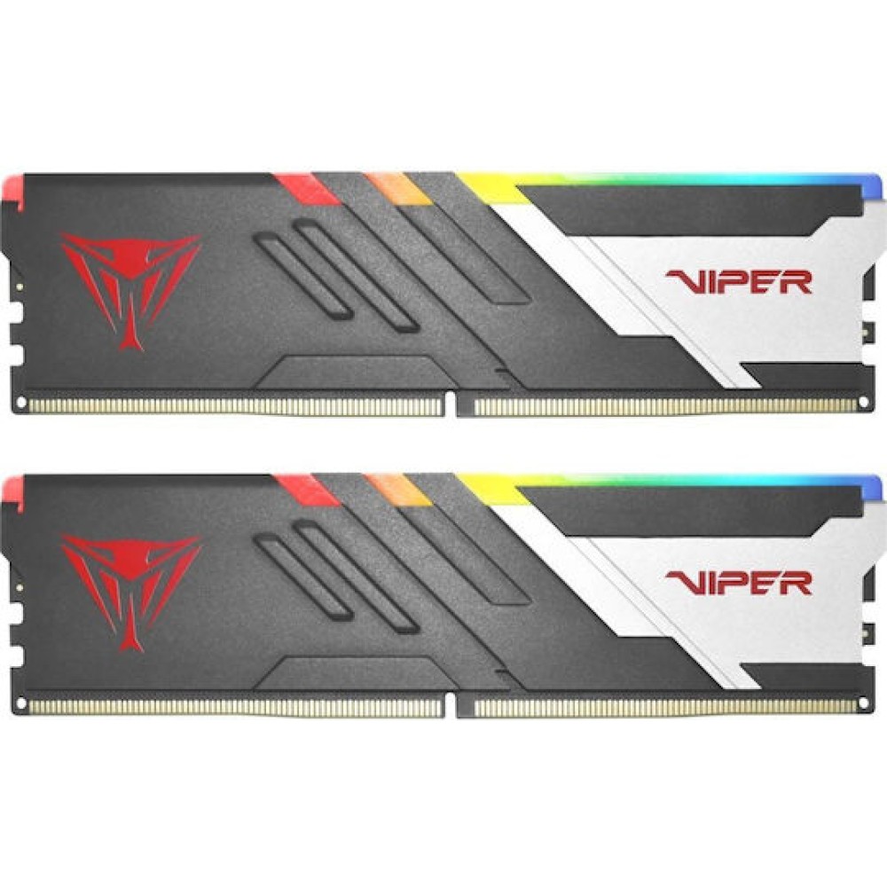 Patriot Viper Venom RGB DDR5 64GB RAM με 2x32GB Modules και Ταχύτητα 5600 για Desktop