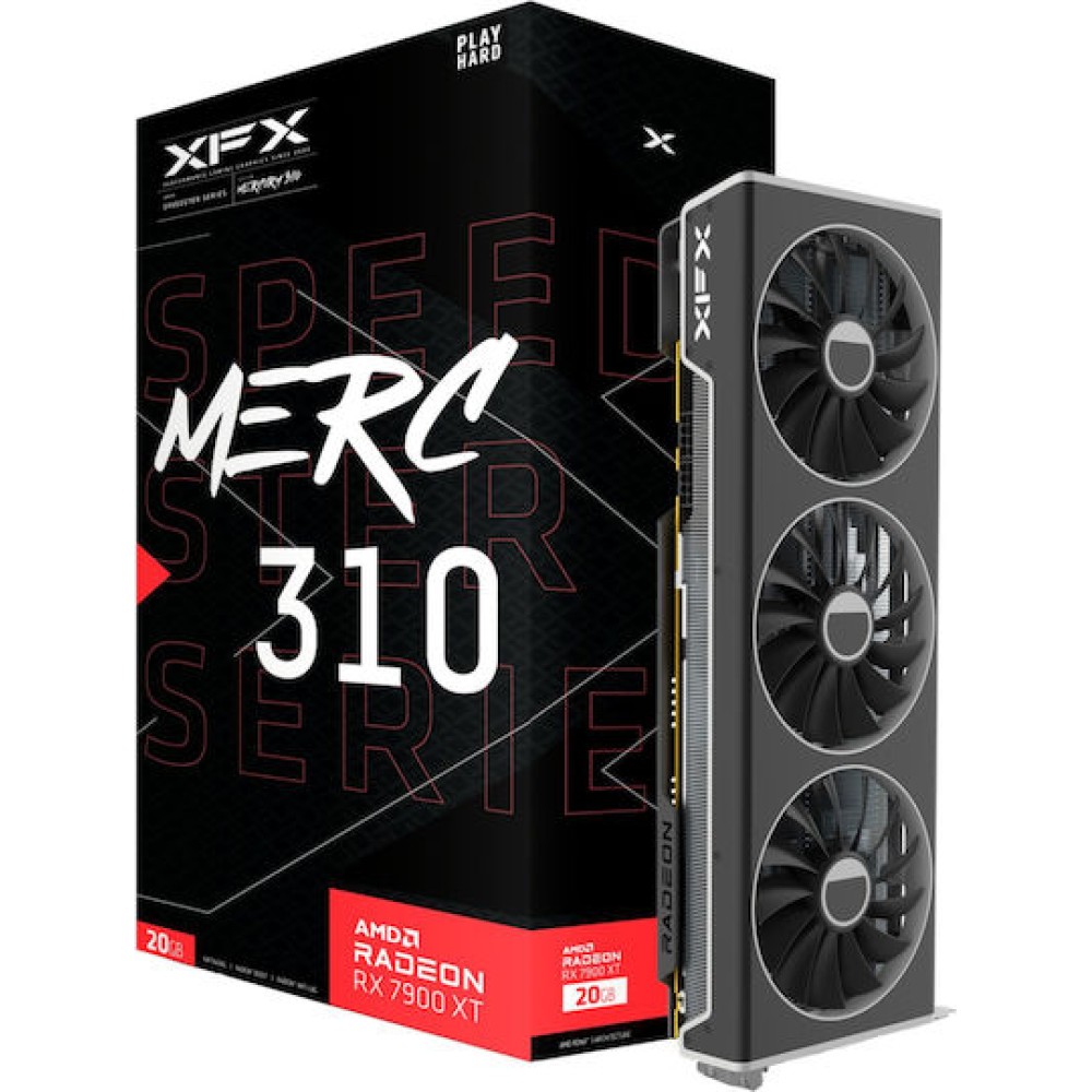 XFX Radeon RX 7900 XT 20GB GDDR6 Speedster MERC 310 Κάρτα Γραφικών
