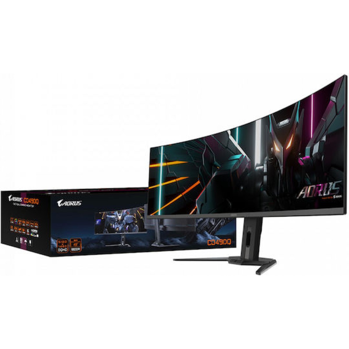 Gigabyte AORUS CO49DQ Ultrawide OLED HDR Gaming Monitor 49