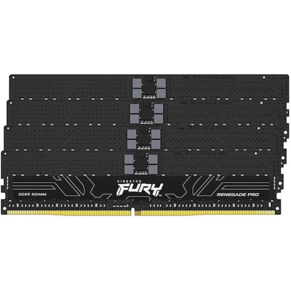 Kingston Fury Renegade Pro DDR5 64GB RAM με 4x16GB Modules και Ταχύτητα 5600 για Desktop