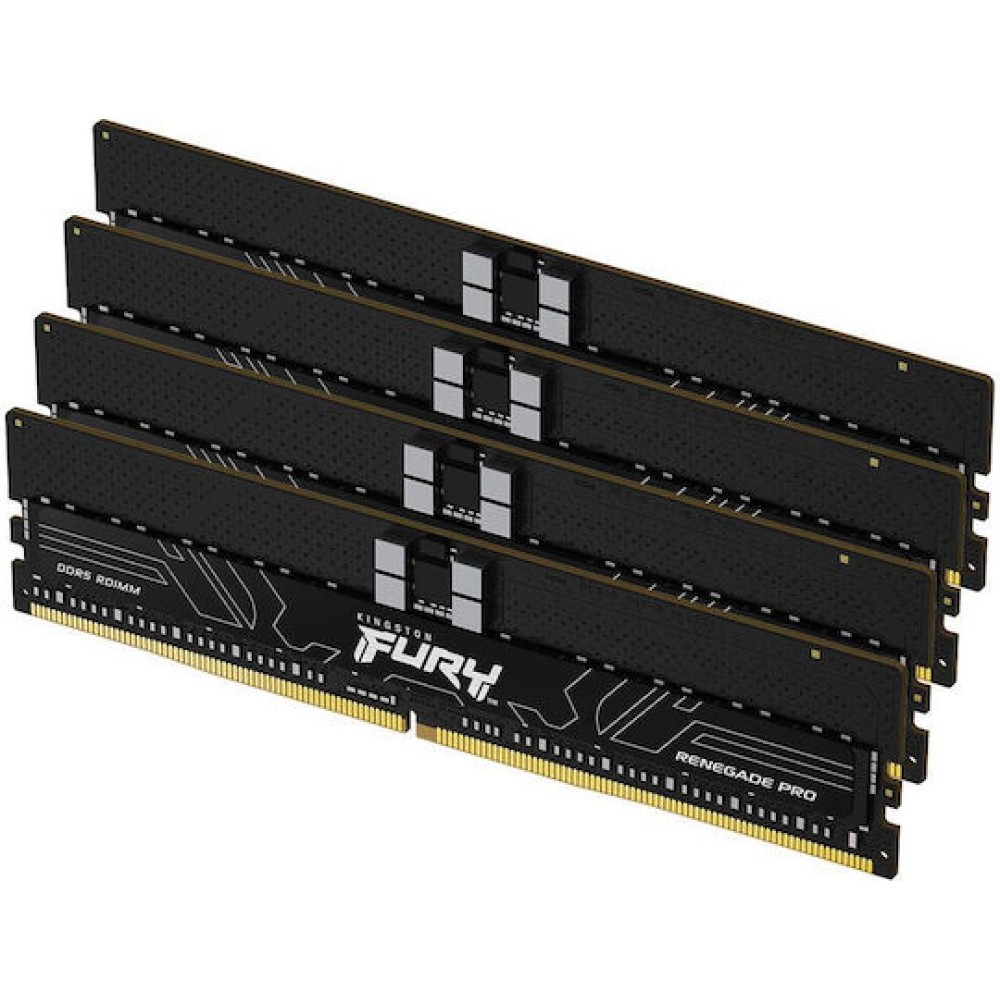 Kingston Fury Renegade Pro DDR5 64GB RAM με 4x16GB Modules και Ταχύτητα 5600 για Desktop