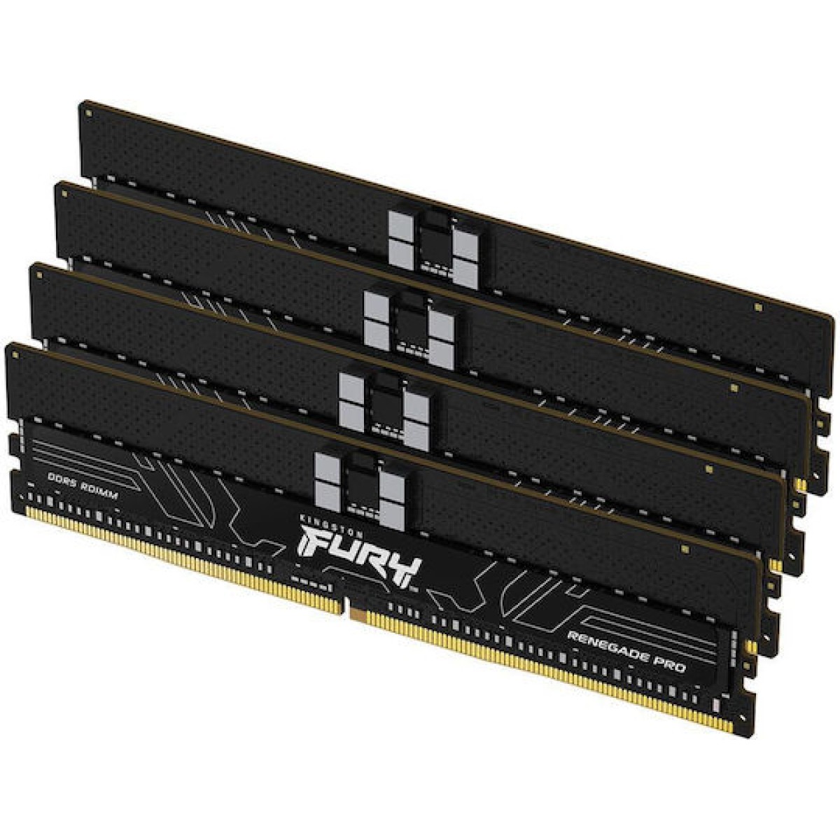 Kingston Fury Renegade Pro DDR5 64GB RAM με 4x16GB Modules και Ταχύτητα 5600 για Desktop