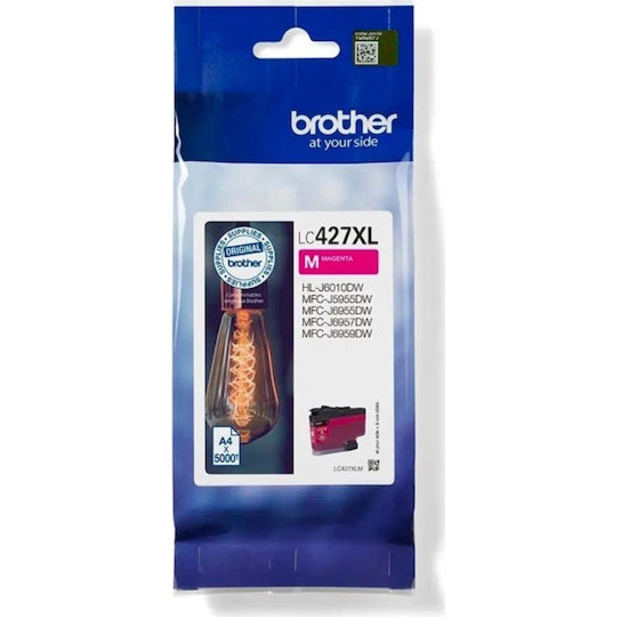 Brother LC427XL Γνήσιο Μελάνι Εκτυπωτή InkJet Ματζέντα (LC-427XLM)