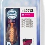 Brother LC427XL Γνήσιο Μελάνι Εκτυπωτή InkJet Ματζέντα (LC-427XLM)
