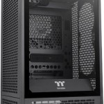 Thermaltake The Tower 200 Mini Chassis Gaming Mini Tower Κουτί Υπολογιστή με Πλαϊνό Παράθυρο Black