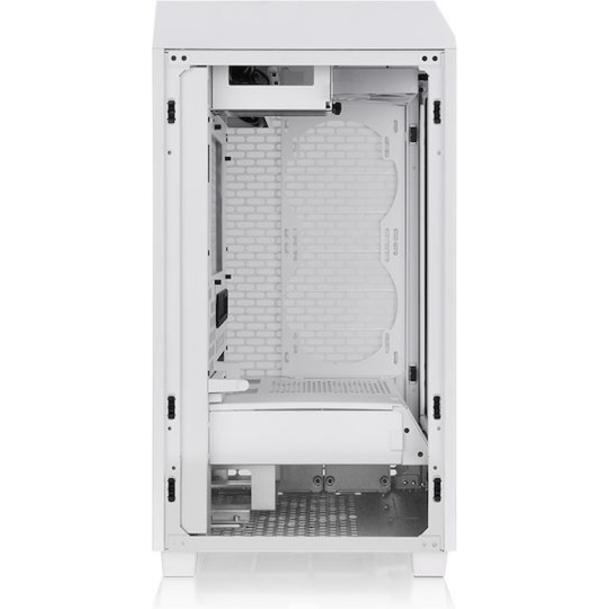 Thermaltake The Tower 200 Mini Chassis Gaming Mini Tower Κουτί Υπολογιστή με Πλαϊνό Παράθυρο Snow White