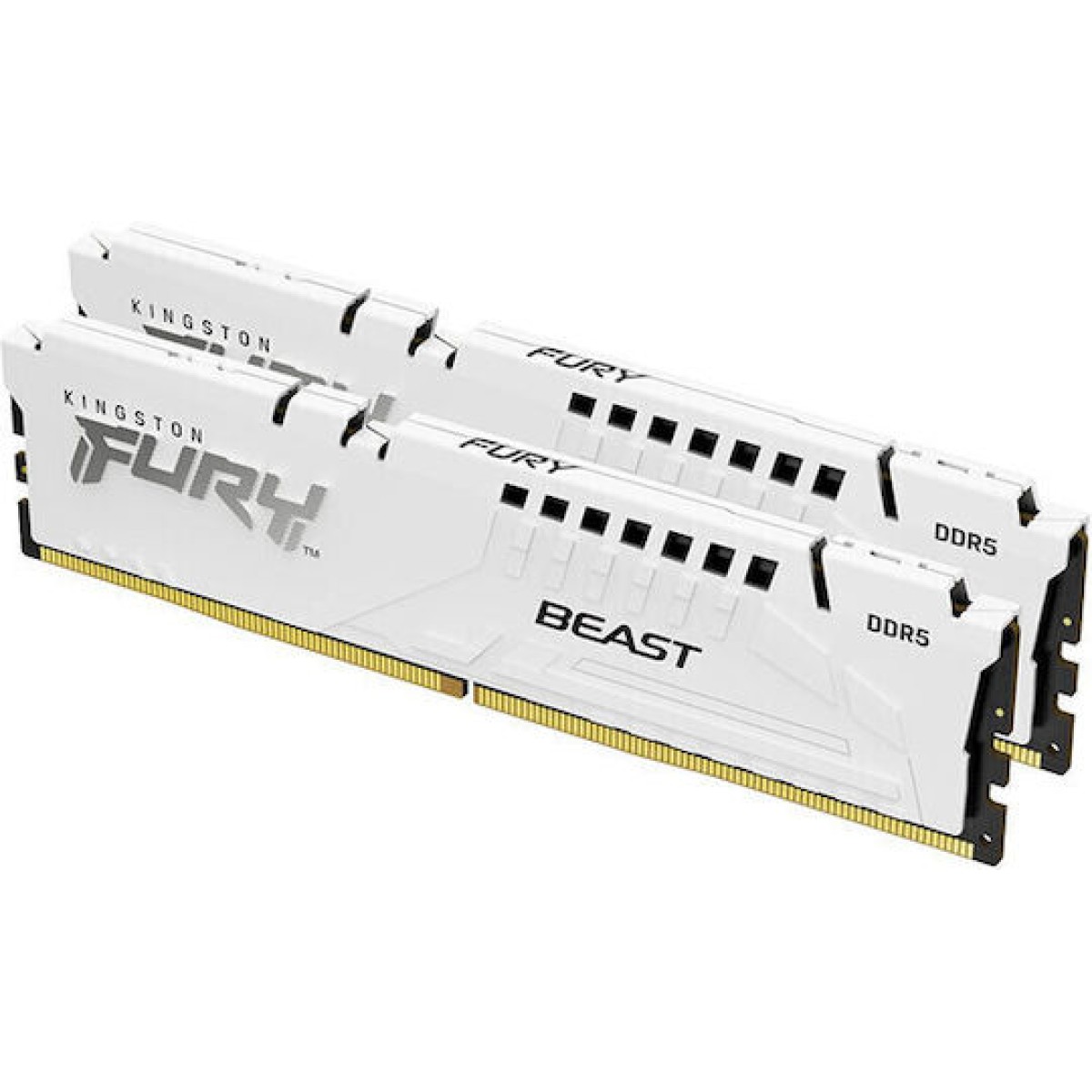 Kingston Fury Beast DDR5 32GB RAM με 2x16GB Modules και Ταχύτητα 5600 για Desktop