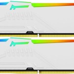 Kingston Fury Beast RGB DDR5 64GB RAM με 2x32GB Modules και Ταχύτητα 6000 για Desktop