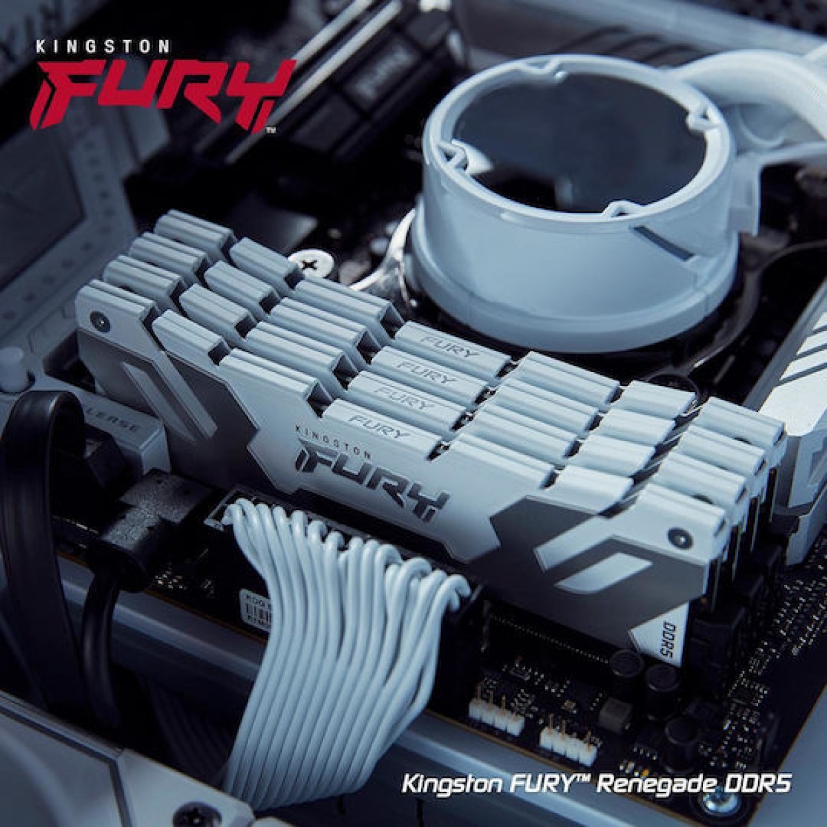 Kingston Fury Renegade DDR5 32GB RAM με 2x16GB Modules και Ταχύτητα 6400 για Desktop