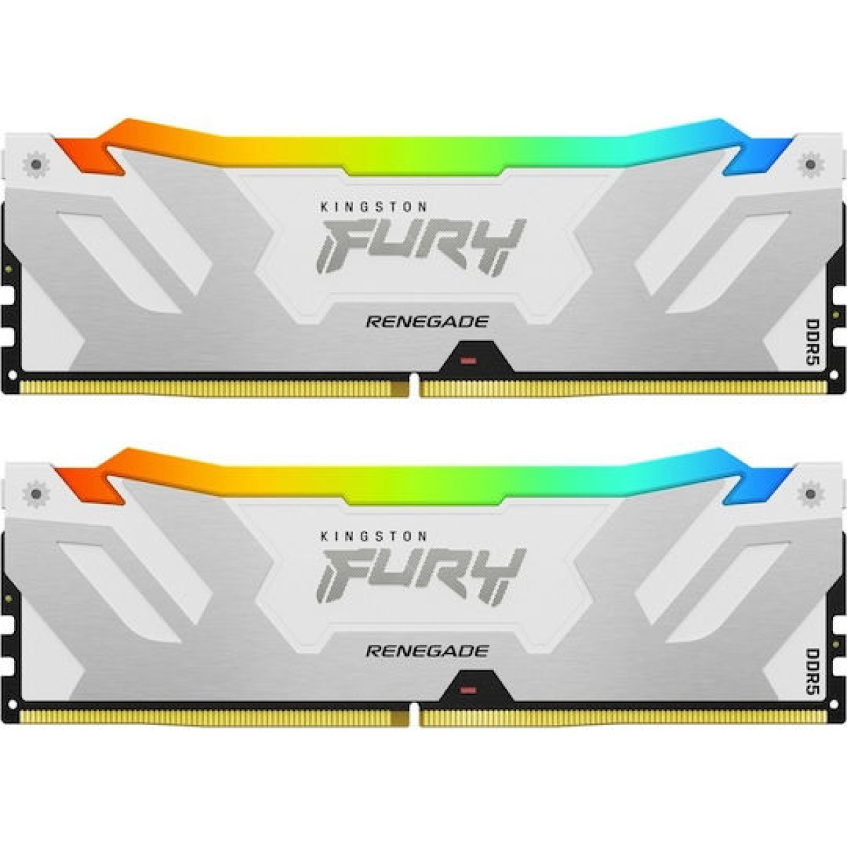 Kingston Fury Renegade RGB DDR5 32GB RAM με 2x16GB Modules και Ταχύτητα 6400 για Desktop