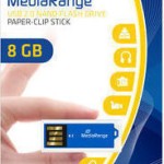 MediaRange 8GB USB 2.0 Stick Μπλε