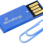 MediaRange 8GB USB 2.0 Stick Μπλε