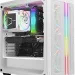 Be Quiet Light Wings High Speed Case Fan 120mm με ARGB Φωτισμό και Σύνδεση 4-Pin PWM 3τμχ Λευκό