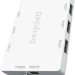 Be Quiet Light Wings High Speed Case Fan 140mm με Λευκό Φωτισμό και Σύνδεση 4-Pin PWM 3τμχ Λευκό