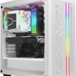 Be Quiet Light Wings High Speed Case Fan 140mm με Λευκό Φωτισμό και Σύνδεση 4-Pin PWM 3τμχ Λευκό