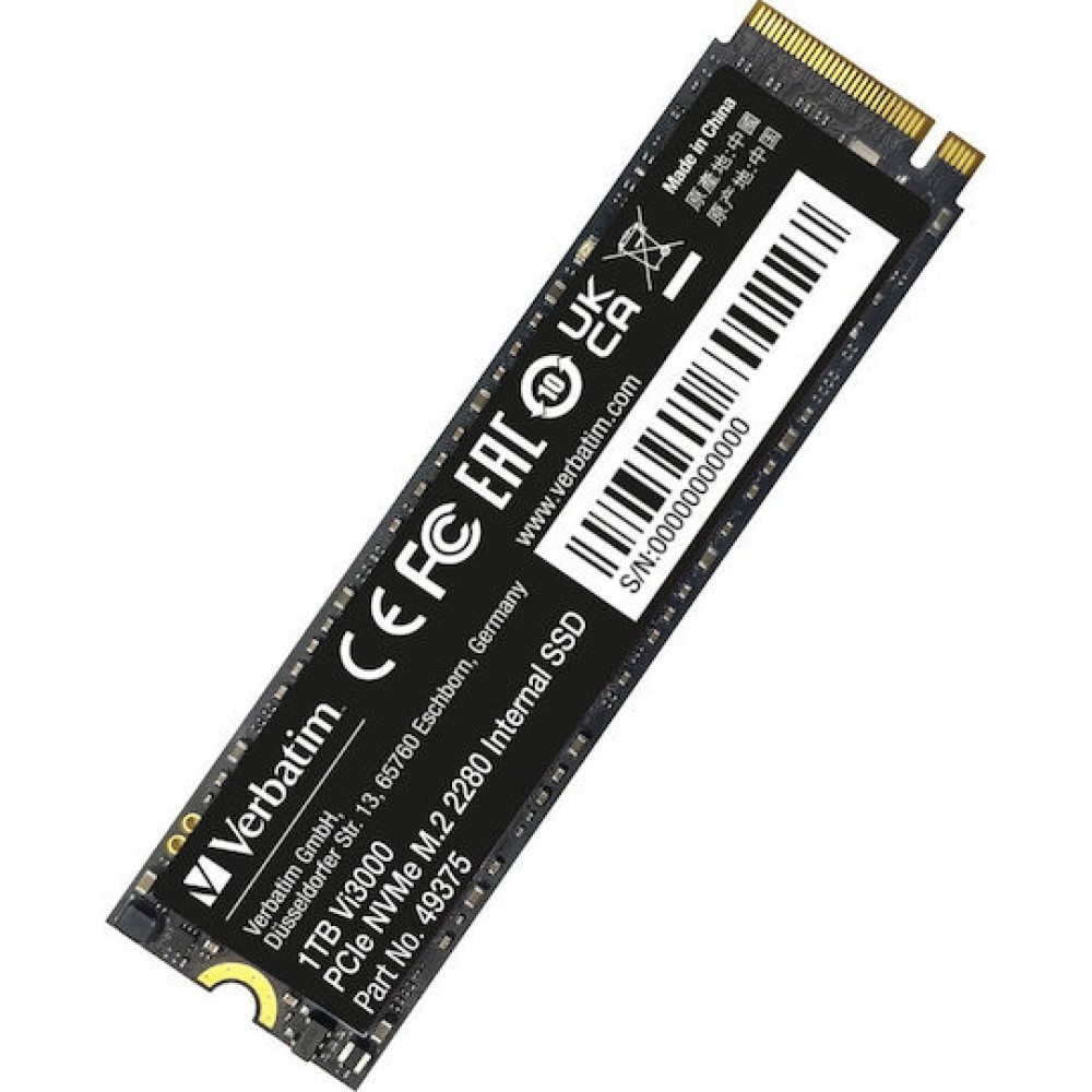 Verbatim Vi3000 SSD 1TB M.2 NVMe PCI Express 3.0