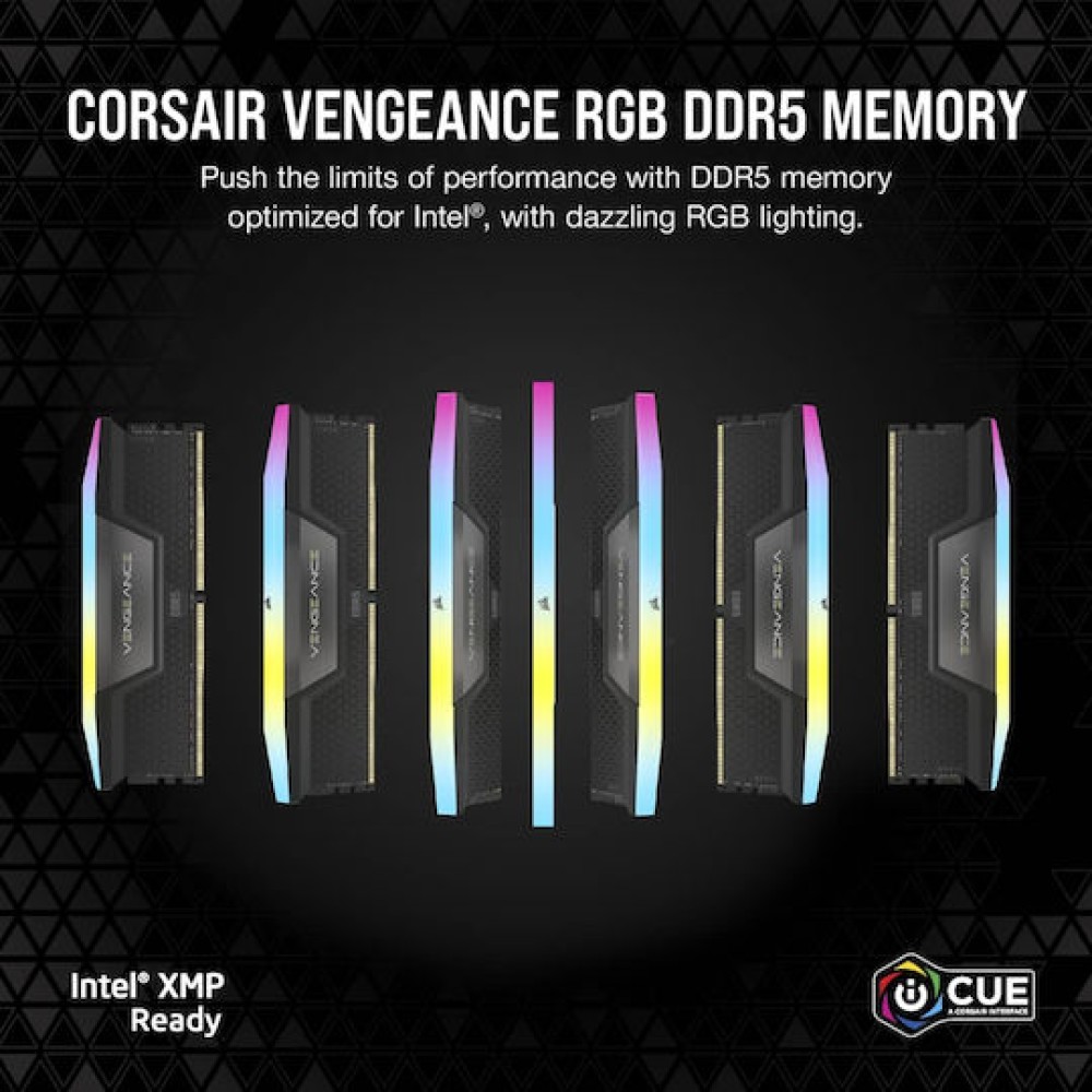 Corsair Vengeance 96GB DDR5 RAM με 2 Modules 2x48GB και Ταχύτητα 5600 για Desktop