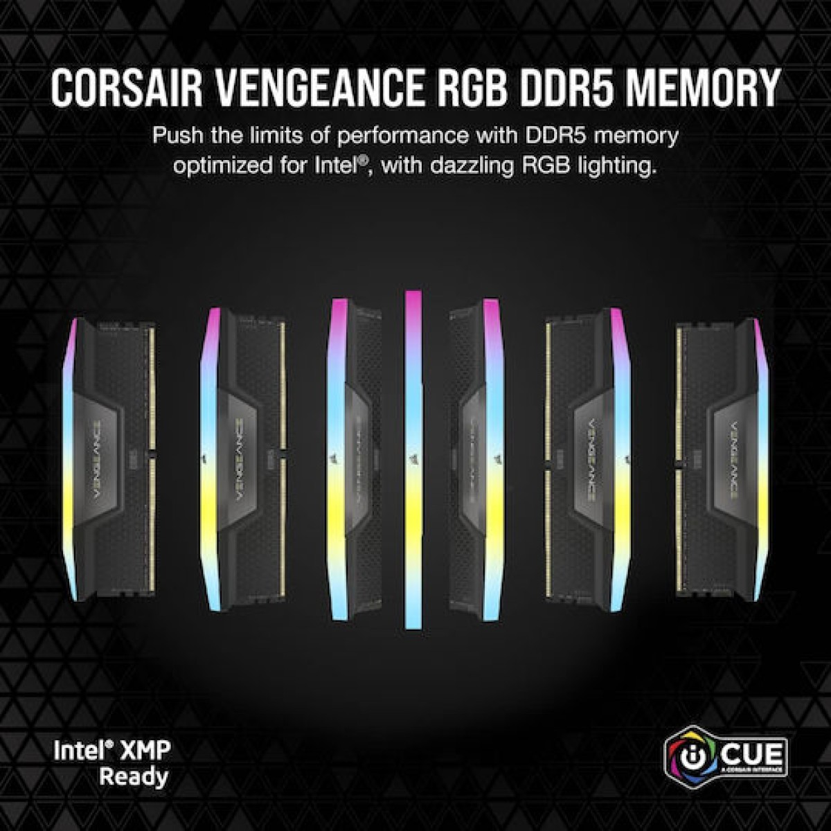 Corsair Vengeance 96GB DDR5 RAM με 2 Modules 2x48GB και Ταχύτητα 5600 για Desktop