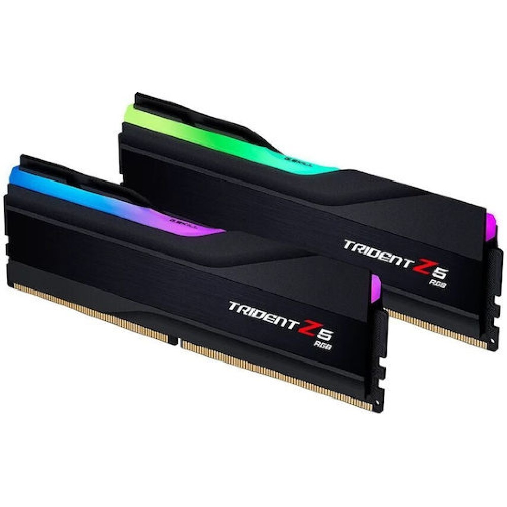 G.Skill Trident Z5 RGB DDR5 48GB RAM με 2x24GB Modules και Ταχύτητα 8000 για Desktop