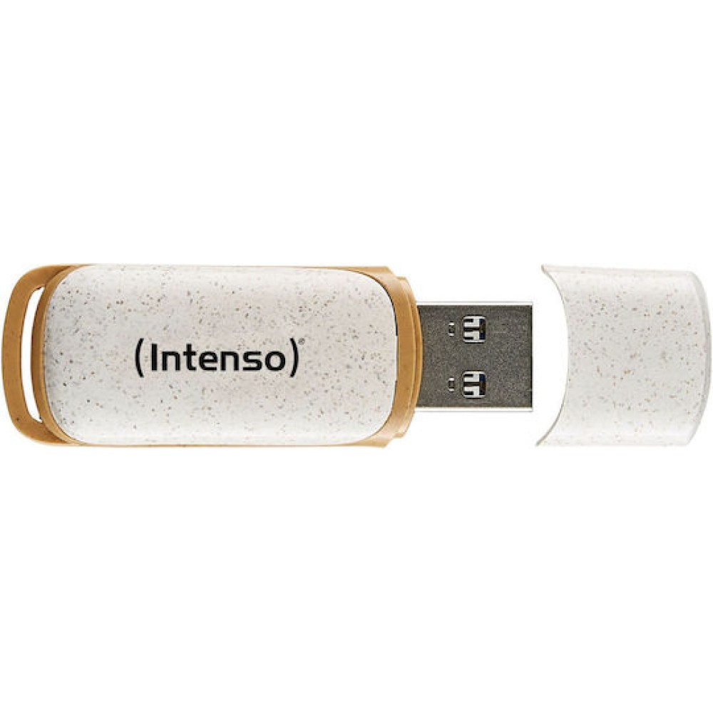 Intenso Green Line 64GB USB 3.2 Stick Καφέ