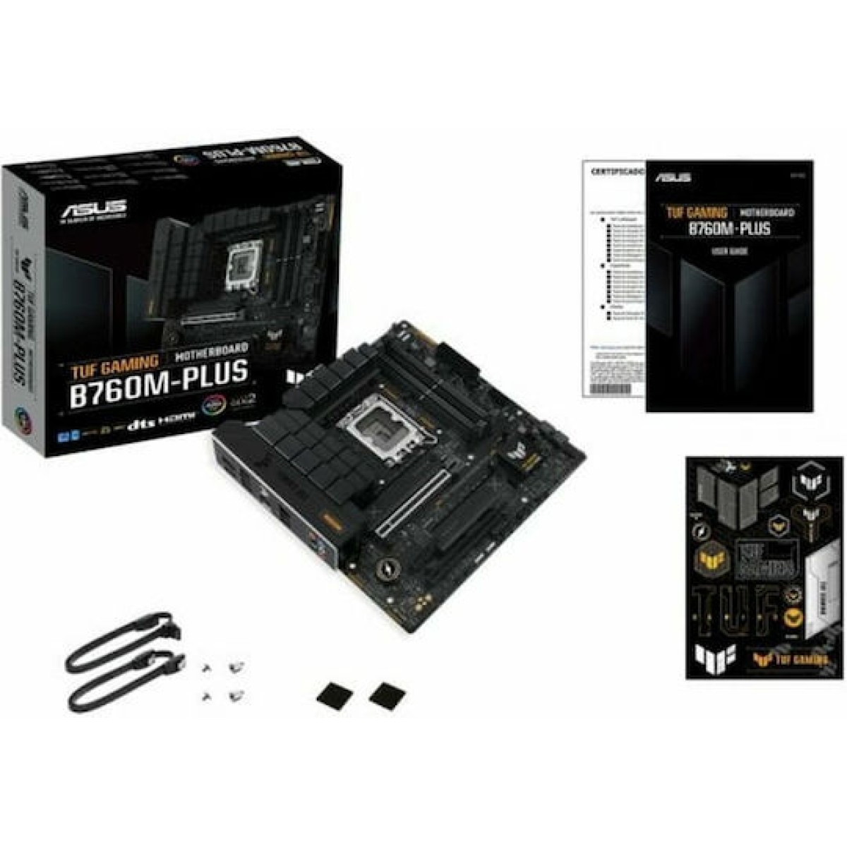 Asus TUF Gaming B760M-PLUS Motherboard ATX με Intel 1700 Socket 90MB1ES0-M0EAY0