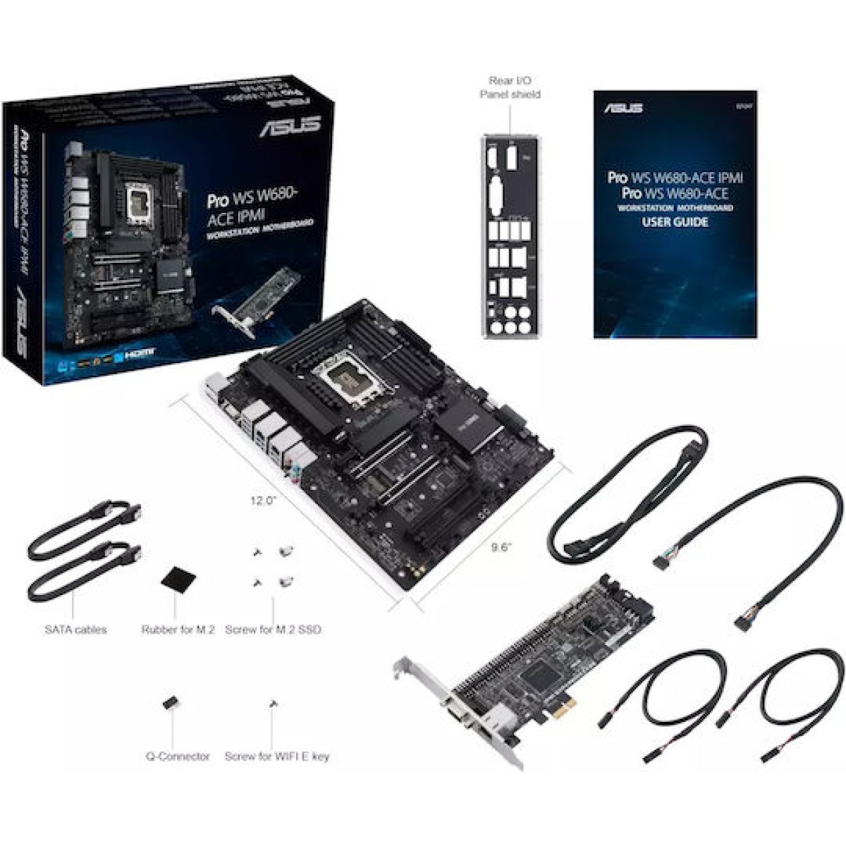 Asus Pro WS W680-ACE IPMI Motherboard ATX με Intel 1700 Socket