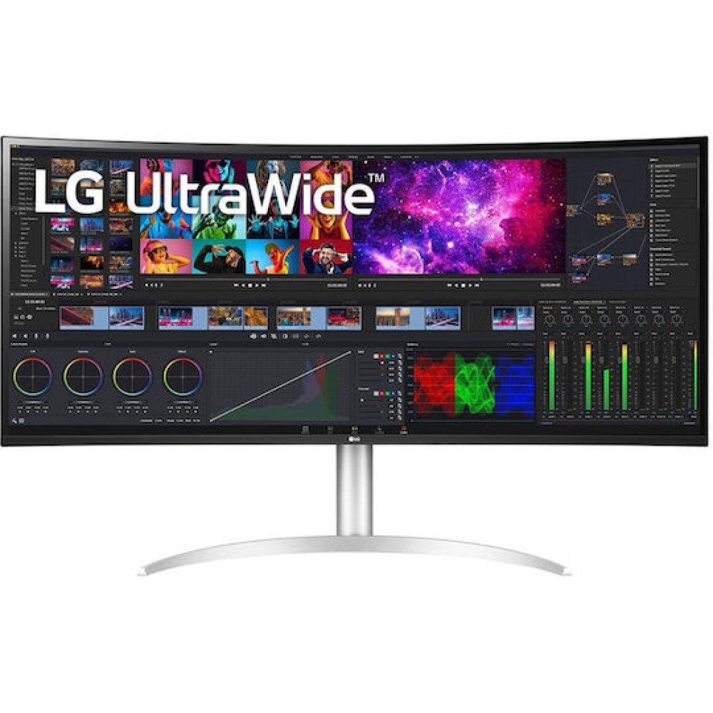 LG 40WP95XP-W Ultrawide IPS HDR Curved Monitor 39.7