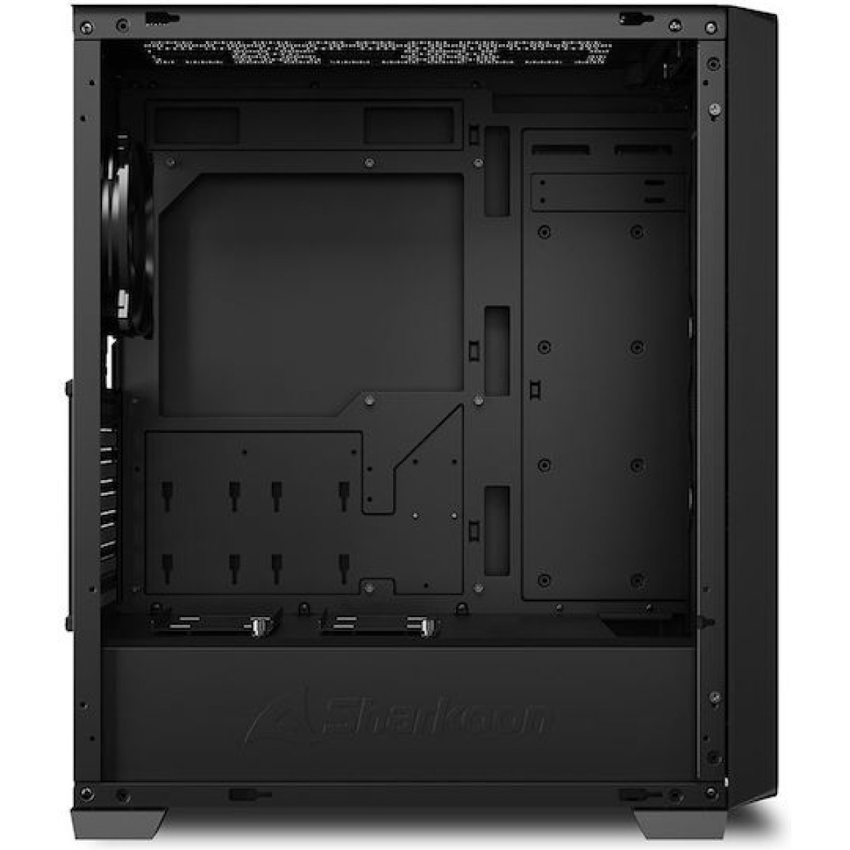 Sharkoon VS8 Gaming Micro Tower Κουτί Υπολογιστή με Πλαϊνό Παράθυρο Μαύρο