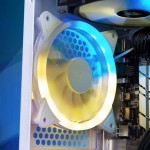 Sharkoon VS8 RGB Gaming Micro Tower Κουτί Υπολογιστή με Πλαϊνό Παράθυρο Λευκό