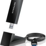 NetGear AXE3000 Ασύρματος USB Αντάπτορας Δικτύου με Αποσπώμενη Κεραία 1200Mbps