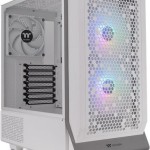 Thermaltake Ceres 300 TG Gaming Midi Tower Κουτί Υπολογιστή με Πλαϊνό Παράθυρο και RGB Φωτισμό Λευκό