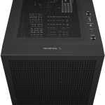 Deepcool CH560 Gaming Midi Tower Κουτί Υπολογιστή με Πλαϊνό Παράθυρο και RGB Φωτισμό Μαύρο