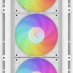 Deepcool CH560 Gaming Midi Tower Κουτί Υπολογιστή με Πλαϊνό Παράθυρο και RGB Φωτισμό Λευκό