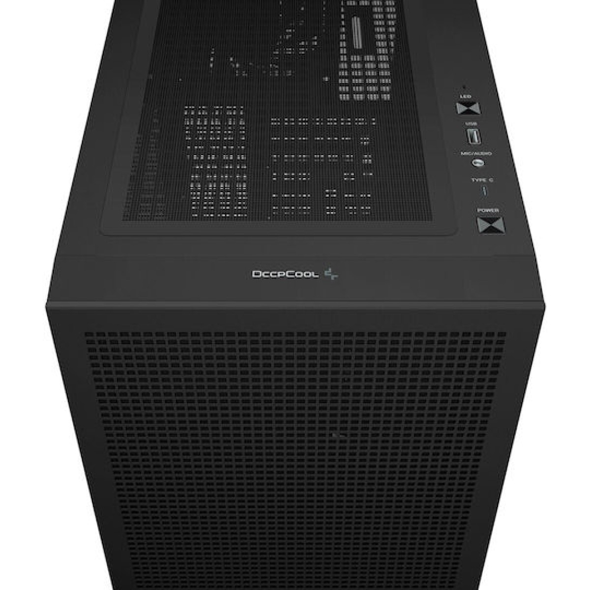 Deepcool CH560 Digital Gaming Midi Tower Κουτί Υπολογιστή με Πλαϊνό Παράθυρο και RGB Φωτισμό Μαύρο