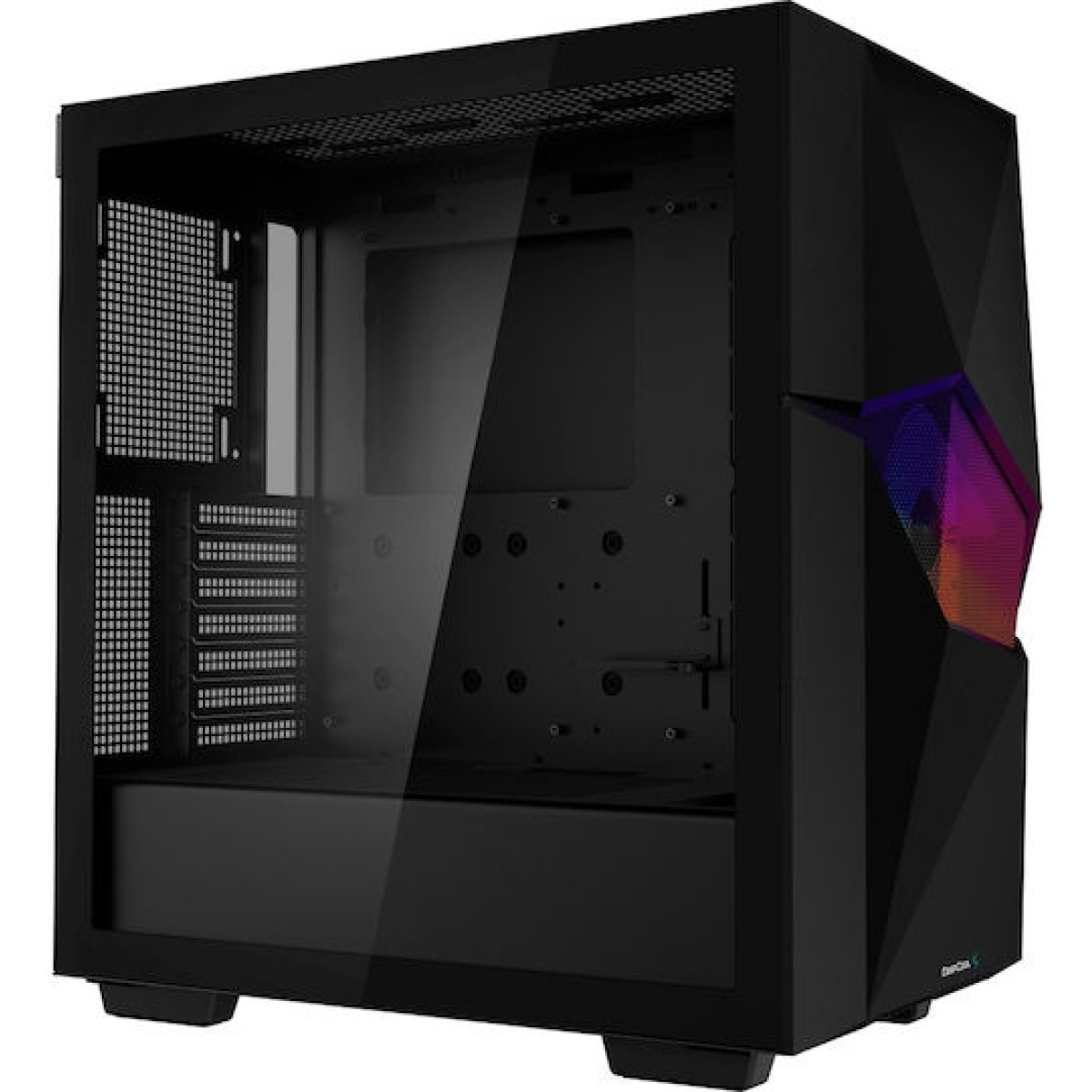 Deepcool Cyclops Midi Tower Κουτί Υπολογιστή με Πλαϊνό Παράθυρο Μαύρο