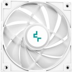 Deepcool LE520 Υδρόψυξη Επεξεργαστή Διπλού Ανεμιστήρα 120mm για Socket AM4/AM5/1700/1200/115x με ARGB Φωτισμό Λευκή