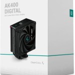 Deepcool AK400 Digital Ψύκτρα Επεξεργαστή για Socket AM4/AM5/1200/115x/1700 με RGB Φωτισμό