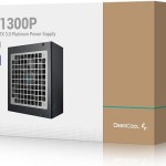 Deepcool PX1300P 1300W Μαύρο Τροφοδοτικό Υπολογιστή Full Modular 80 Plus Platinum