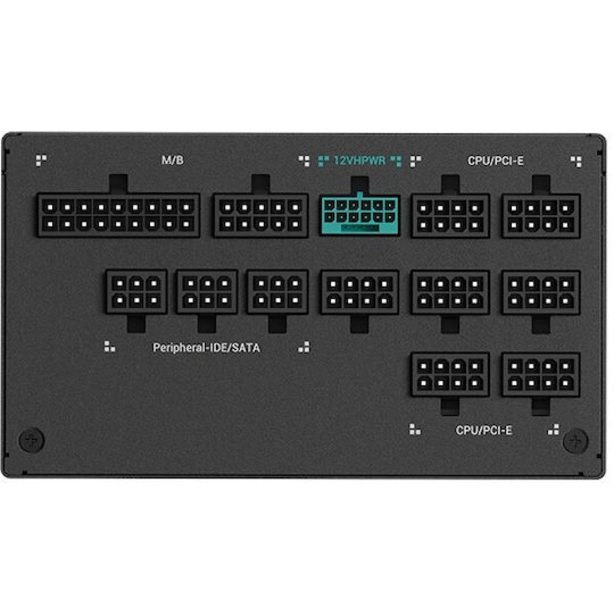 Deepcool PX1300P 1300W Μαύρο Τροφοδοτικό Υπολογιστή Full Modular 80 Plus Platinum