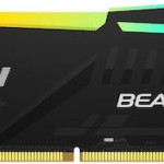 Kingston Fury Beast RGB DDR5 64GB RAM με 4x16GB Modules και Ταχύτητα 5200 για Desktop