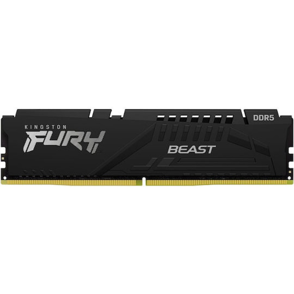 Kingston Fury Beast DDR5 128GB RAM με 4x32GB Modules και Ταχύτητα 5600 για Desktop