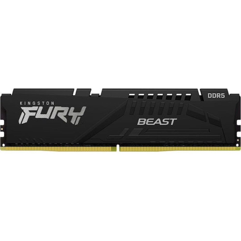 Kingston Fury Beast DDR5 64GB RAM με 4x16GB Modules και Ταχύτητα 5200 για Desktop