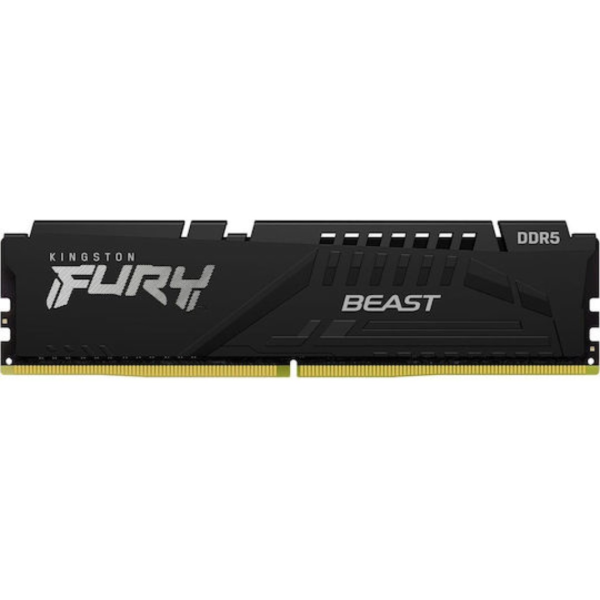 Kingston Fury Beast DDR5 64GB RAM με 4x16GB Modules και Ταχύτητα 5200 για Desktop