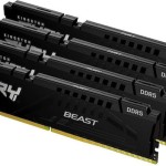 Kingston Fury Beast DDR5 64GB RAM με 4x16GB Modules και Ταχύτητα 5200 για Desktop