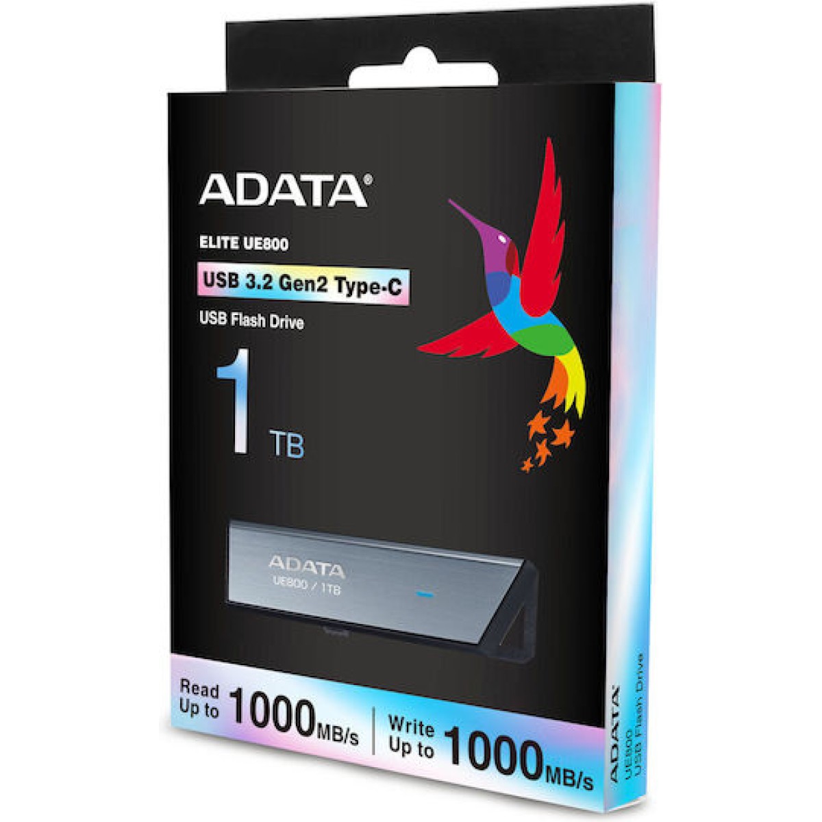 Adata Elite Ue800 1.0TB USB 3.2 Stick με σύνδεση USB-C Γκρι