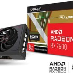 Sapphire Radeon RX 7600 8GB GDDR6 Pulse Κάρτα Γραφικών