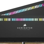 Corsair Dominator Platinum RGB DDR5 32GB RAM με 2x16GB Modules και Ταχύτητα 6000 για Desktop