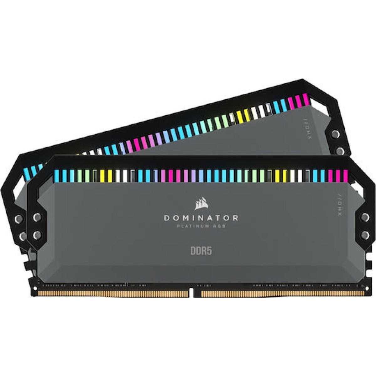 Corsair Dominator Platinum RGB DDR5 32GB RAM με 2x16GB Modules και Ταχύτητα 6000 για Desktop
