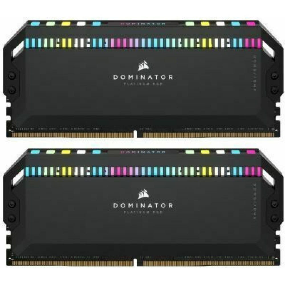 Corsair Dominator Platinum RGB DDR5 32GB RAM με 2x16GB Modules και Ταχύτητα 7200 για Desktop